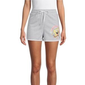 SpongeBob SquarePants Women's Juniors Retro Dolphin Graphic Shorts XXL